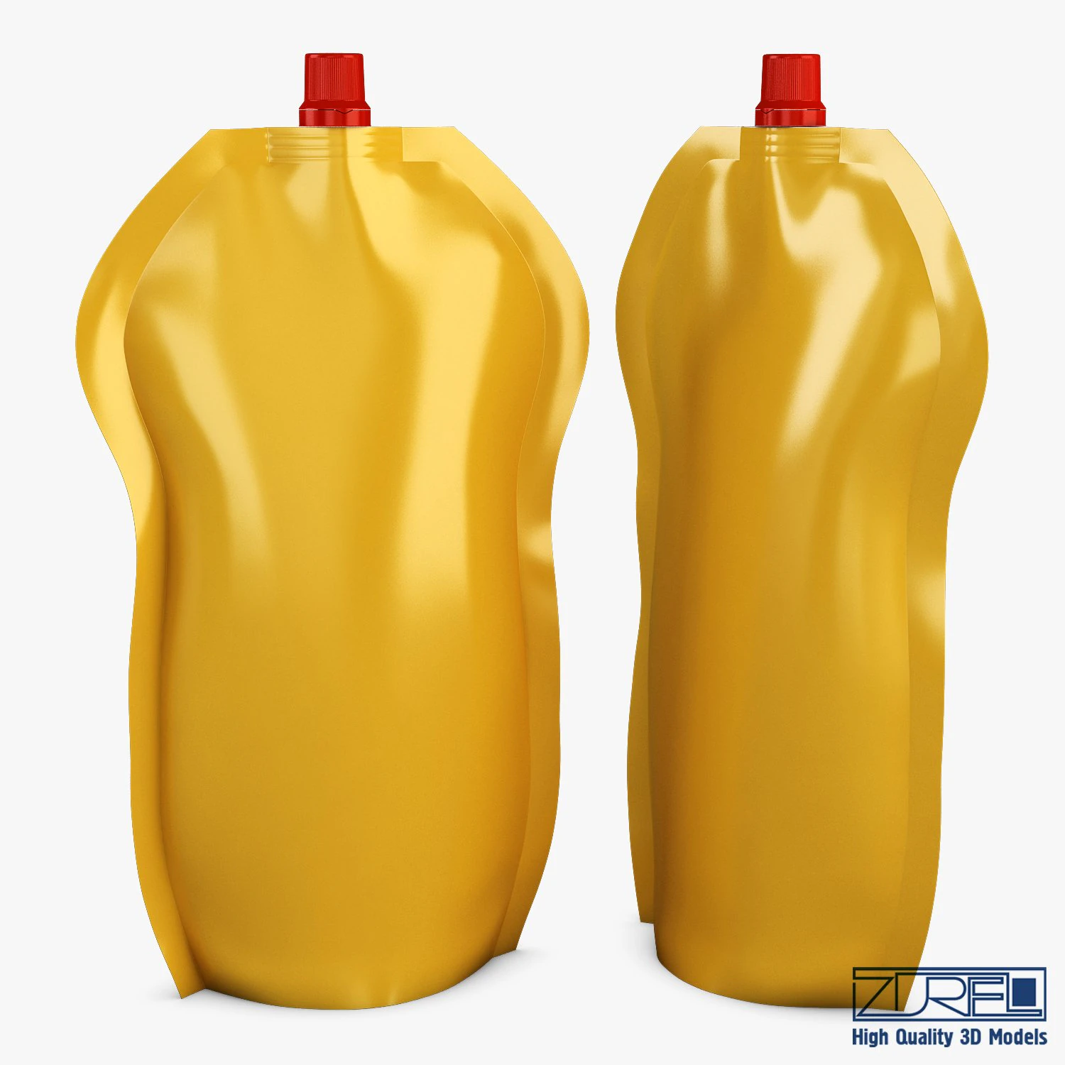 embalagem doypack v 2 Modelo 3D .c4d .max .obj .3ds .fbx .stl .blend 