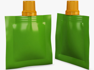 doypack packaging v 5 3D मॉडल