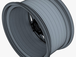 vossen lc-109t 19 wheel silver 3D Model