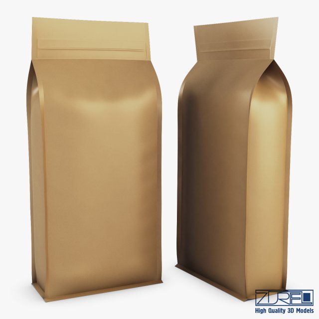 food packaging v 18 3D 模型 .c4d .max .obj .3ds .fbx .stl .blend 