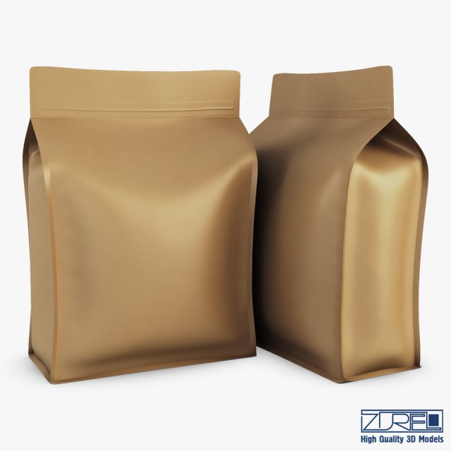 food packaging v 19 3D 模型 .c4d .max .obj .3ds .fbx .stl .blend 