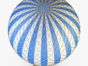 hot air balloon v 2 3D Model