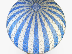 hot air balloon v 2 3D Model