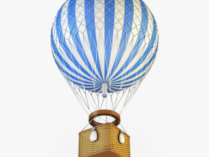 hot air balloon v 2 3D Model