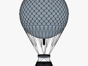 hot air balloon v 2 3D Model