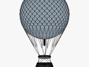 hot air balloon v 2 3D Model