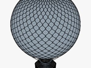 hot air balloon v 2 3D Model