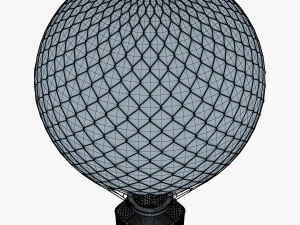 hot air balloon v 2 3D Model