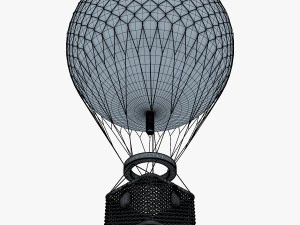 hot air balloon v 2 3D Model