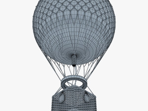 hot air balloon v 2 3D Model