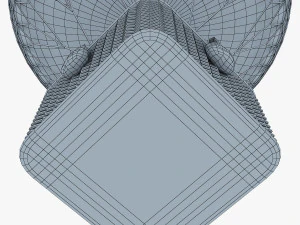 hot air balloon v 2 3D Model