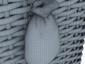 hot air balloon v 2 3D Model