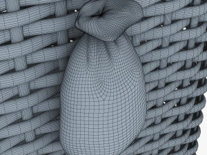 hot air balloon v 2 3D Model