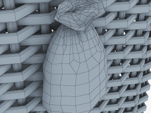 hot air balloon v 2 3D Model