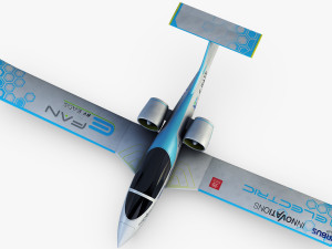 airbus e-fan electric 3D Модель