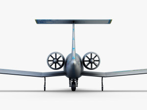 airbus e-fan electric 3D Модель