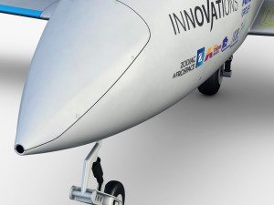 airbus e-fan electric 3D Модель