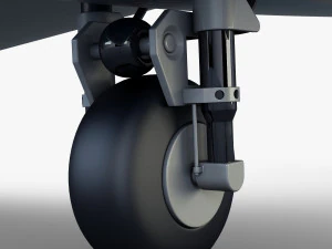 airbus e-fan electric 3D Model