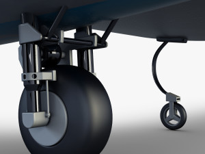 airbus e-fan electric 3D Модель