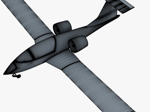 airbus e-fan electric 3D Модель