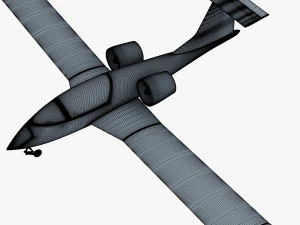 airbus e-fan electric 3D Model
