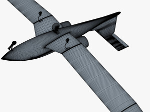 airbus e-fan electric 3D Модель