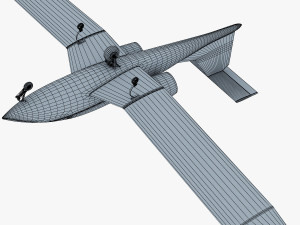 airbus e-fan electric 3D Модель