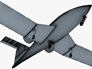 airbus e-fan electric 3D Модель