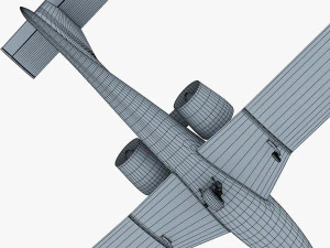 airbus e-fan electric 3D Model