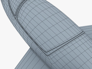 airbus e-fan electric 3D Модель