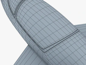 airbus e-fan electric 3D Model
