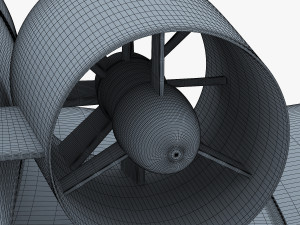 airbus e-fan electric 3D Модель