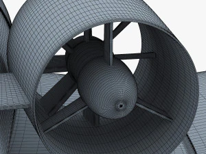 airbus e-fan electric 3D Model