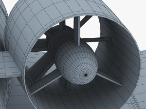 airbus e-fan electric 3D Модель