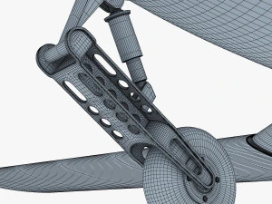 airbus e-fan electric 3D Model