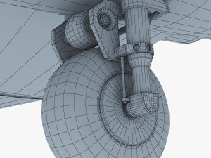 airbus e-fan electric 3D Model