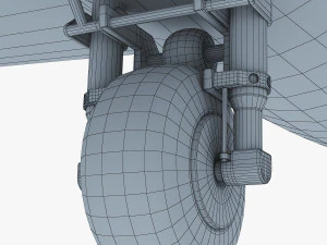 airbus e-fan electric 3D Model