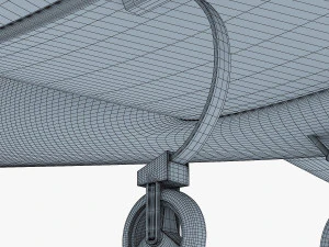 airbus e-fan electric 3D Model