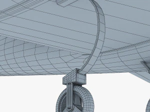 airbus e-fan electric 3D Model
