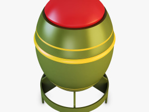 nuclear bomb v 1 3D Model