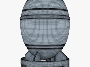 nuclear bomb v 1 3D Model