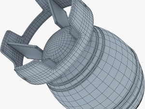 nuclear bomb v 1 3D Model
