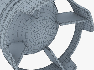 nuclear bomb v 1 3D Model