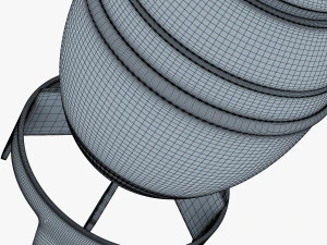 nuclear bomb v 1 3D Model