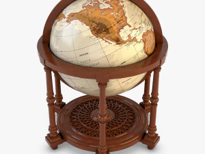 antique globe 3D Model
