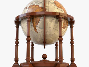 antique globe 3D Model