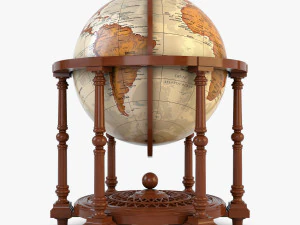 antique globe 3D Model