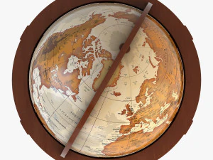 antique globe 3D Model