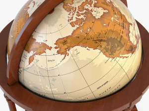 antique globe 3D Model