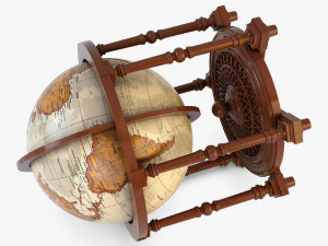 antique globe 3D Model